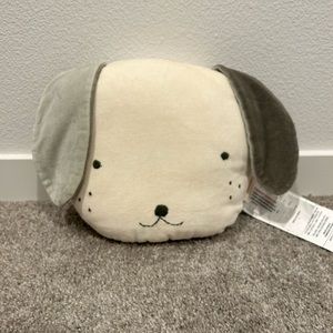 Puppy face throw pillow // dog throw pillow